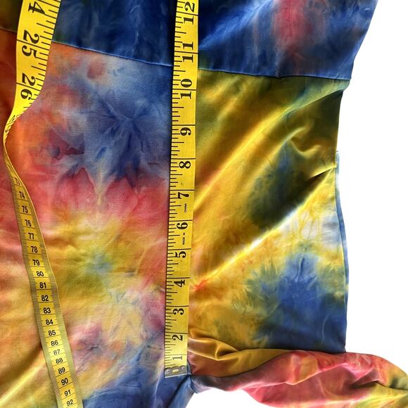 Aria Jumpsuit Women Size Medium Multicolor Hippie Tie-dye Sleeveless Festival - Picture 8 of 15